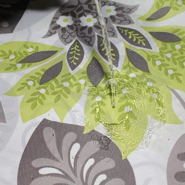 Duschdraperi 120 x 180 cm mögelresistent vattentätt polyester