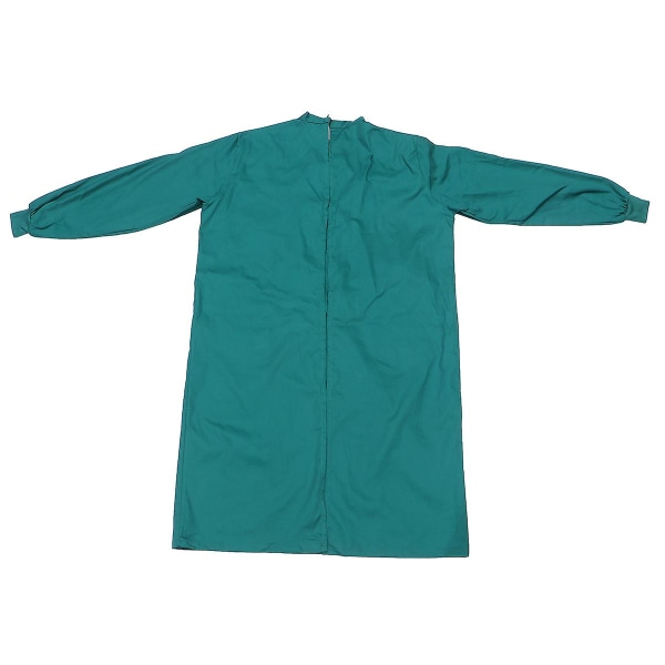 Skyddskläder Uniform Apparel Kläder Långärmad arbetsdräkt Overall Kläder för män kvinnor (mörkgrön, storlek L)