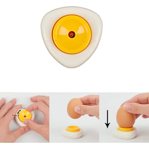 Eggprikker Eggseparator Egghullsmaskin Kjøkkenegg