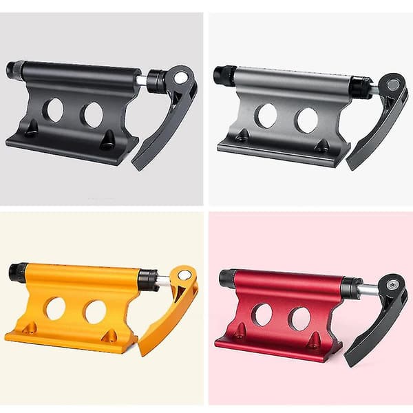 Cykelblock Gaffelmontering Snabbkoppling Gaffelmontering Lastbilsflak Cykelhållare Dark Titanium