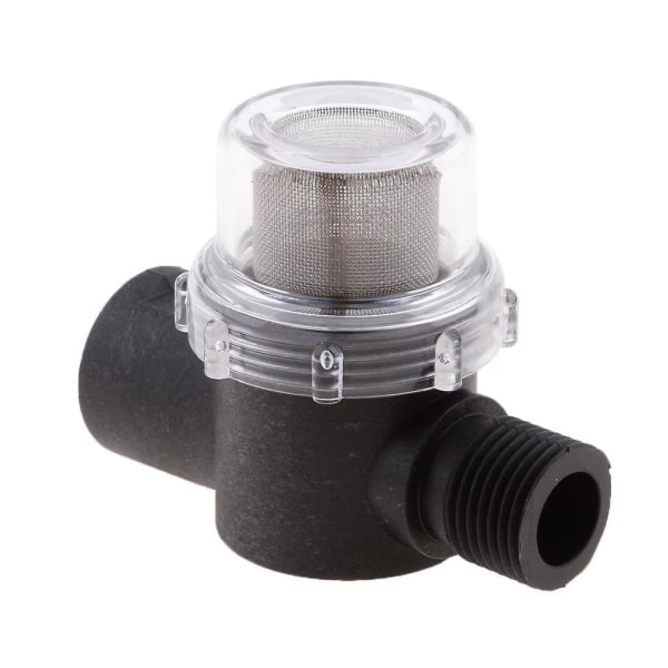 2xuniversal Rv/camper/tilhenger Marine Water Pump Inline Sil Filter 010058