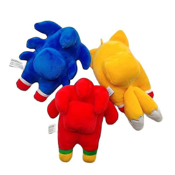 Plush Leksaker Anime Animation Sonic Among Us Actionfigur Mjuk Fylld Plyschdocka För Pojkar Flickor Jul Födelsedagspresenter-i Yellow