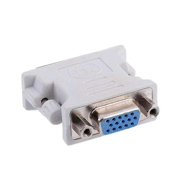 15-nastainen VGA naaras - 24+1-nastainen DVI-D uros -sovitin ... Kannettava tietokone