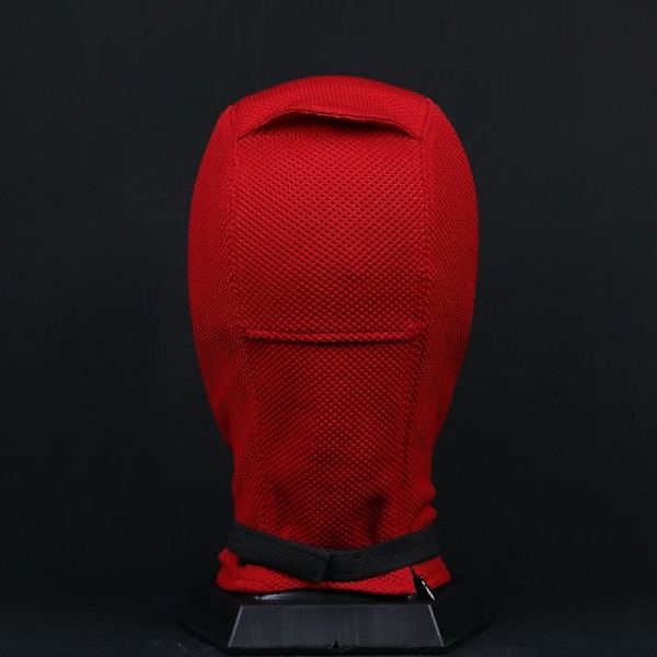 Deadpool Wade Winston Wilson Cosplay Nylon-naamio Pääpanta Neulotu Cotton Mesh Kypärä Halloween-juhliin Karnevaaliasu Props