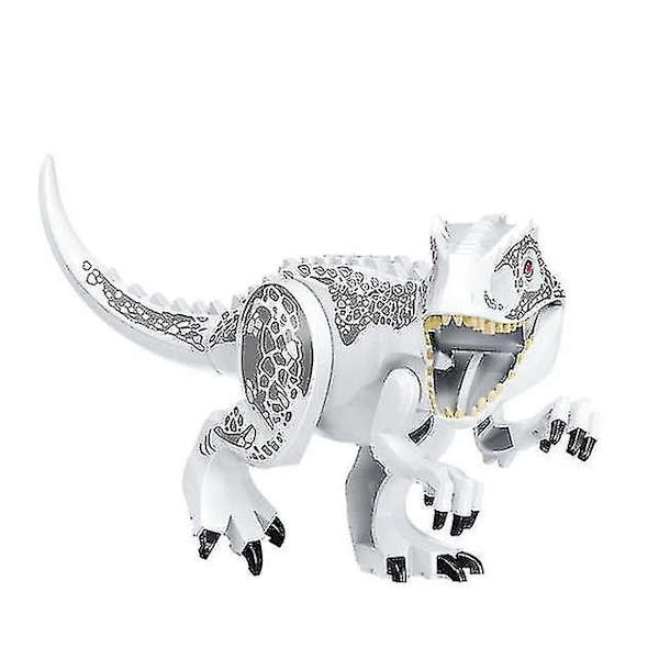 Jurassic Dinosaur Klodser Triceratops Indominus Rex Store Figurer|klodser