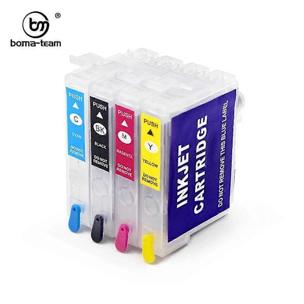 Unik T604 604xl Refillbar bläckpatron utan chip för Epson Xp-3200 Xp-2200 Xp-2205 Xp-3205 Xp-4200 4205 Wf-2910 Wf-2950 skrivare