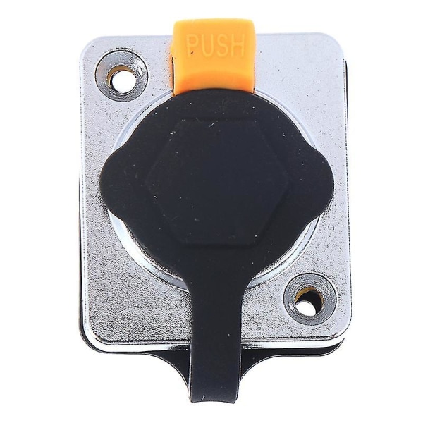 Rj45 vanntett kontakt Fempanelmontert sokkel Ethernet Ip65 rett
