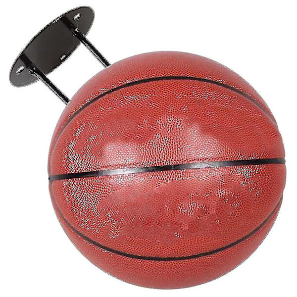 2 stk. veggmontert ballholder for basketball volleyball rugby fotball H