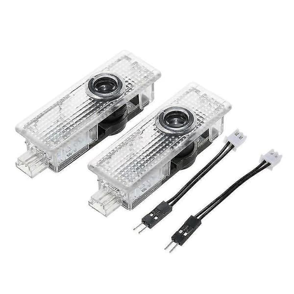 Passer for 2 stk Passer for Mini Mini Cooper velkomstlys projektorlys modifisert LED dekorativ