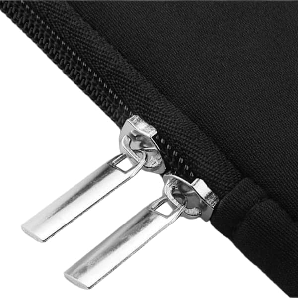 Laptop Sleeve / Taske til Bærbar Computer - Vælg størrelse Sort 14 tommer - Sort