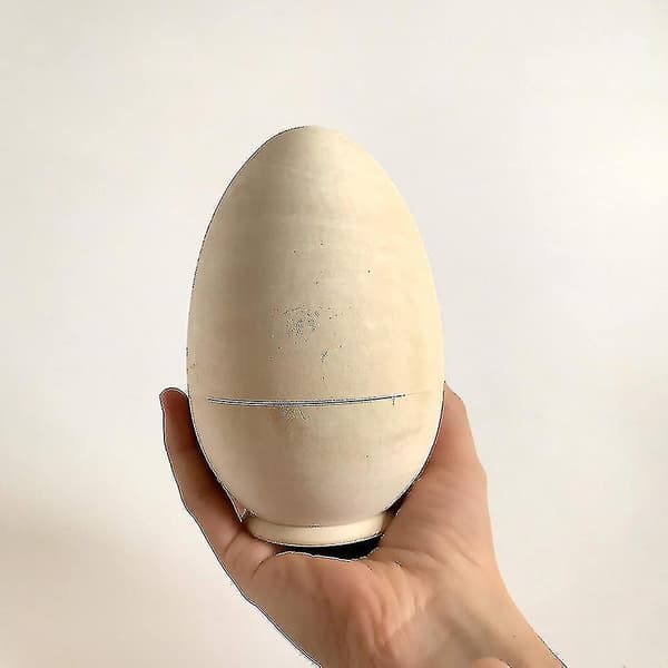 Hule tre-egg påske-nesting egg leketøy 5 i 1 tre påskekurv fyllstoff gave hul