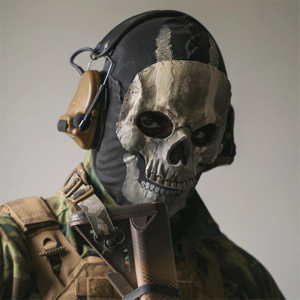 Call Of Duty Ghost Skull Mask Full Face Unisex sotapeliin Halloween Carnival Cosplay
