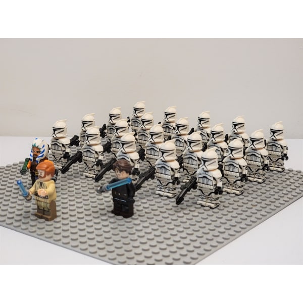 Star Wars Battle Set Phase 1 Clone Troopers Droids Custom Sett 66stk