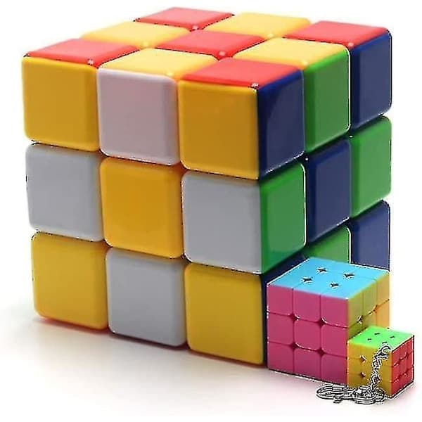 Jätte 3x3 Speed Cube, Stor 3x3 Terningpuslespil Legetøj (7 tommer)