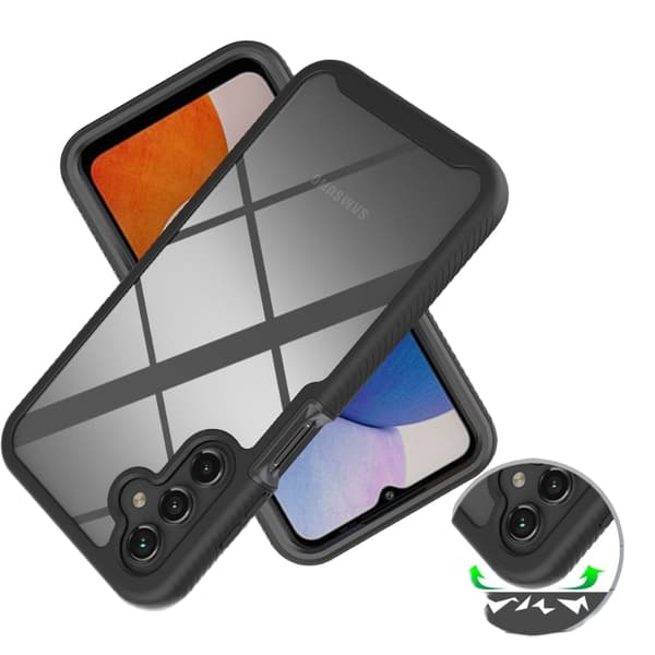 Tech-Protect Galaxy A15 4G/5G Kotelo 360 Defense Musta