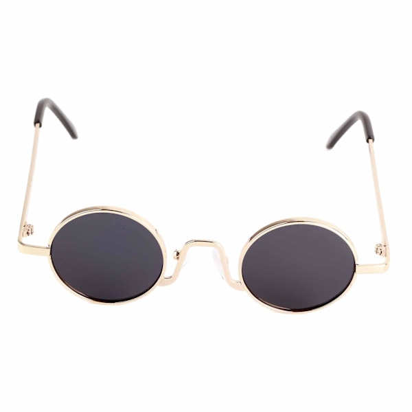 Retro Trend Solbriller Runde Kant Solbriller