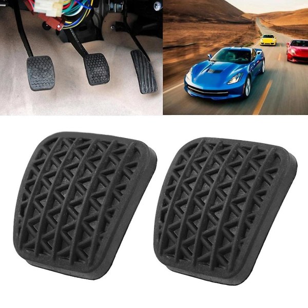 Bromskoppling Pedal Pad Cover För Opel Vauxhall Halkfria belägg