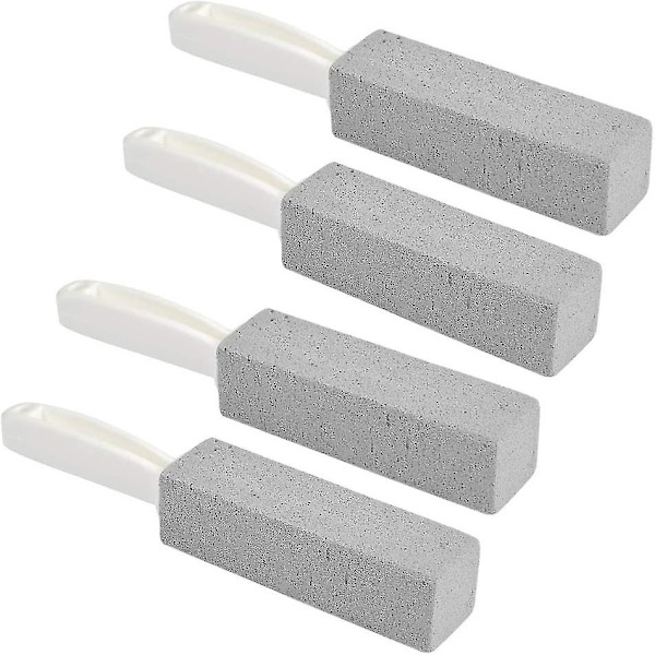 Dhrs 4 st Pumice Sten Toalettstädare Med Handtag - Toalett Pumice Sten Rengöring Sten Kompatibl