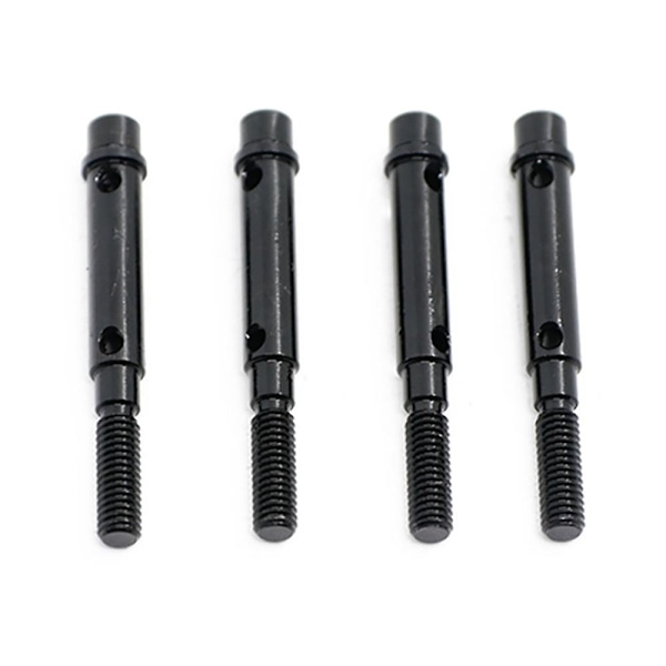 4 st 12 mm hjulnavsadapter i mässing med förlängd hjulaxel för YK4082 YK4102 4103 YiKong RC Crawle Yellow