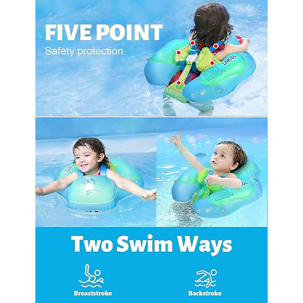 Laycol Baby Pool Float Ring: Sikker og væltesikker til børn fra 3 år og opefter