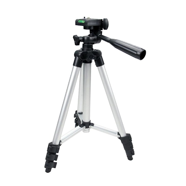 Tablet Tripod Videokamera Tripod Tripod Dslr Kamera Tripod Beslag Kamerastativ Silver