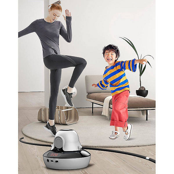 Intelligent Hoppetau Maskin Bluetooth Tauhopping Treningsmaskin Automatisk Telling Tauhopp