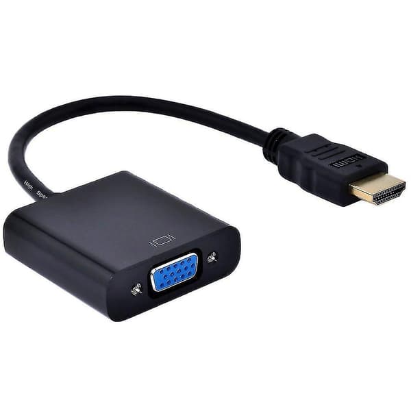 HDMI til VGA Adapter - Svart
