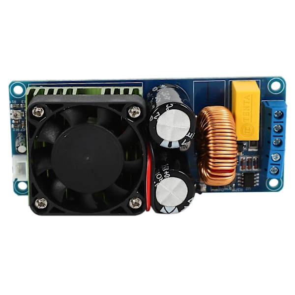 2x Irs2092s 500w Mono Kanal Digital Forsteker Klasse D Hifi Effektforsterkerkort blue