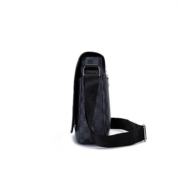 Axelväska Rutig Herr Crossbody Väskor Messenger Väska För Män