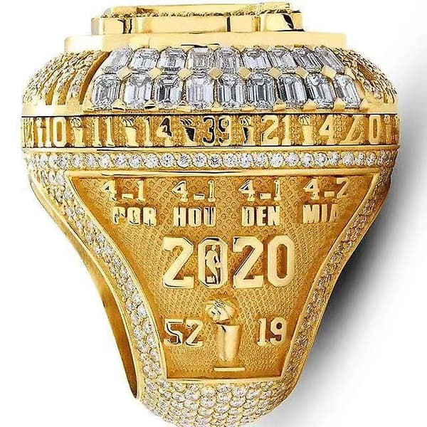 NBA Basket 2020 Los Angeles Lakers Mästerskapsring