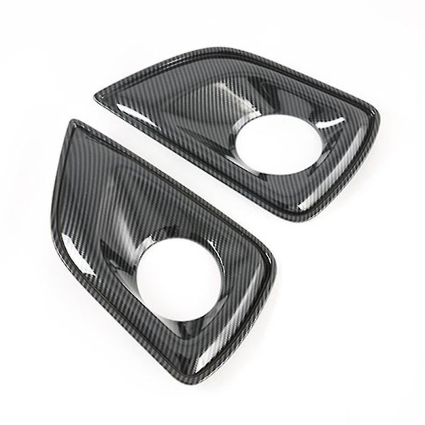 Front Tåkelys Lampe Deksel For Navara Np300 2019 2020 2021 2022 Støtfanger Bezels Carbon