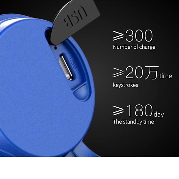 JUSCH USB ladattava polkupyörän torvi sähköpyörän kello 100-120 DB vedenpitävä 4 äänitilaa - 1903 punainen (yksi)