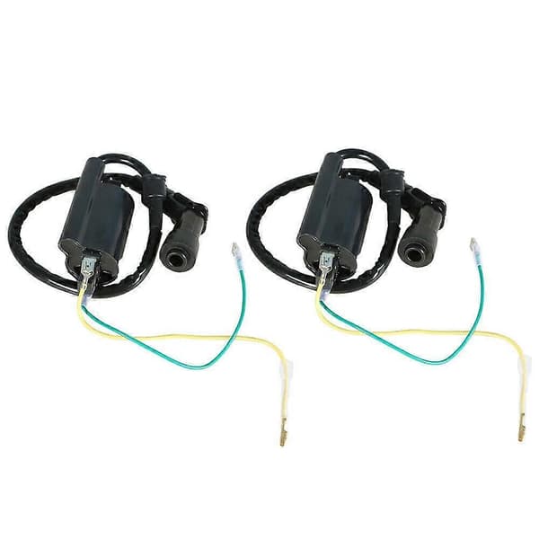 2-pack för 12V tändspole CB350 CL350 SL350 CL450 CB450 black