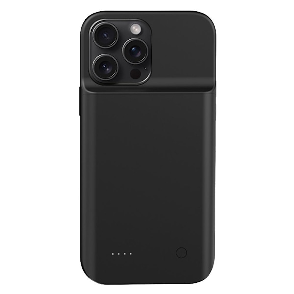 Bærbar Batteripakke for iPhone 15 Pro Max 6800mAh Lading Etui Utvidet Lader Telefondeksel