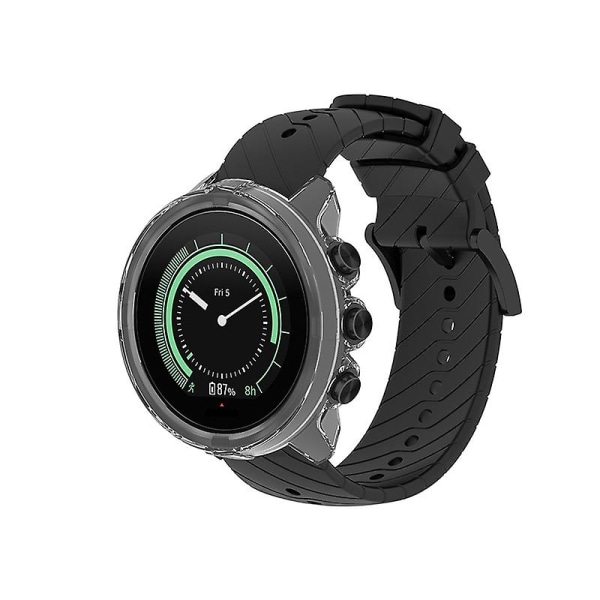 Gjennomsiktig TPU Watch Case Protector for Suunto 9/Suunto 9 Baro/Suunto Spartan Sport Wrist HR Baro