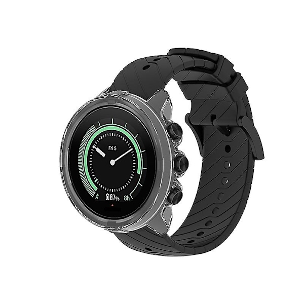 Läpinäkyvä TPU-kellokotelon suojus Suunto 9 / Suunto 9 Baro / Suunto Spartan Sport Wrist HR Baro -kelloille