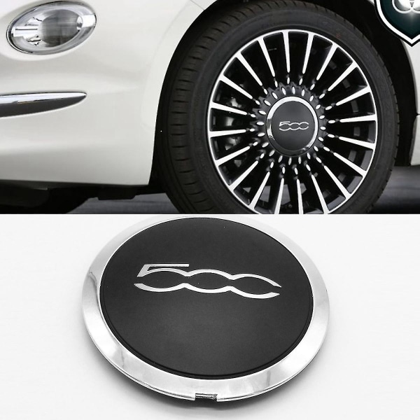 133 mm navkapsel for Fiat 500 hjul Senternavkapsler 68078419AC 68078421AC Støvdeksel 51884863 Sliver