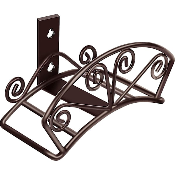Haveslangeholder Heavy Duty vandslangeholder Solid metal slangeophæng Vægmontering Dekorativ Holdbar haveslangeopbevaring