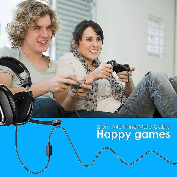 Reserve Headset Kabel, Til Astro A10/a40 Gaming Headsets