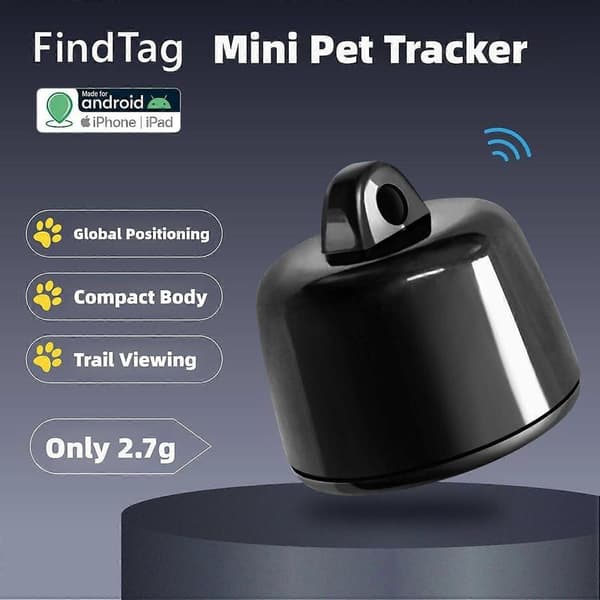 Mini Tracker til sporing af kæledyr på iOS- og Android-enheder