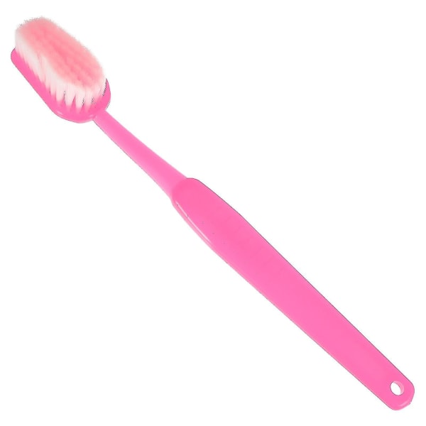 Kæmpe tandbørste Prop Store tandbørster Big Brush Oversized tandbørste Festindretning Pink