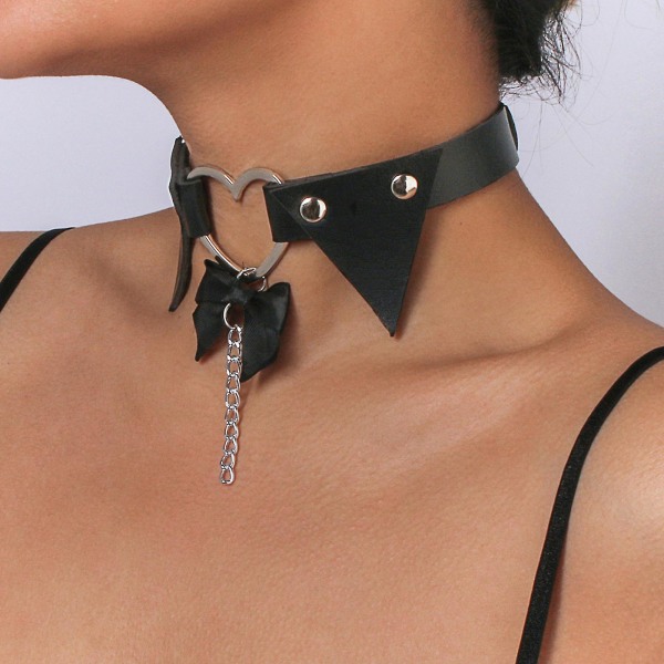 Harajuku Punk Gothic Choker Halsband Goth Collar Halsband Cosplay Smycken