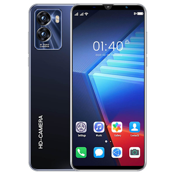 Mobile Phones R35 Smartphone 5 Tommer 512mb+ 4g Hukommelse 1500mah Ultra Lang Levetid Black