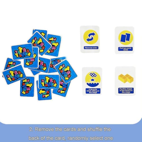48 st Tetra Tower Balansstaplingsblockspel, 100% nytt