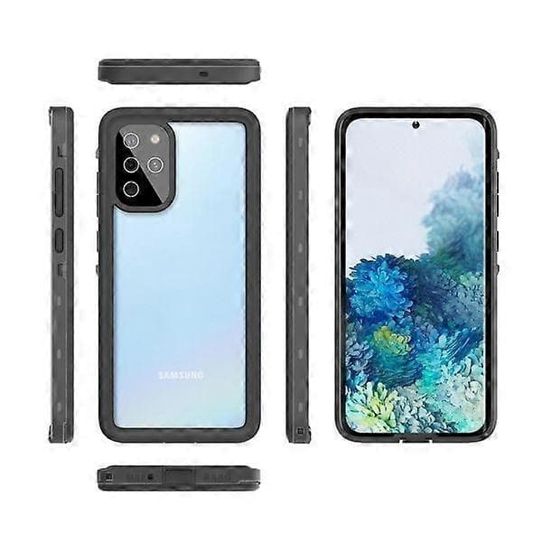 Galaxy S20 Plus Vandtæt Cover Undervandshus Sort