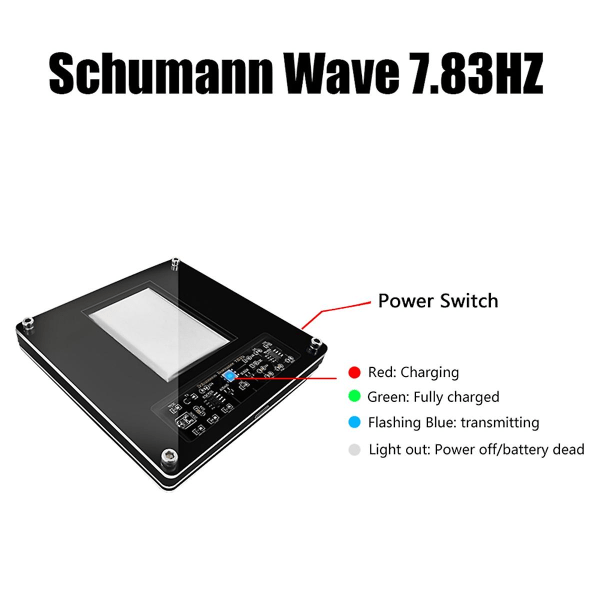 7,83hz ekstremt lavfrekvent pulsgenerator Schumann bølgegenerator Jordresonansfrekvens Ge