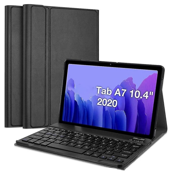 För Samsung Galaxy Tab A7 10.4 (2020) Sm-t500/t505/t505n/t507 Avtagbart Bluetooth case Pu P