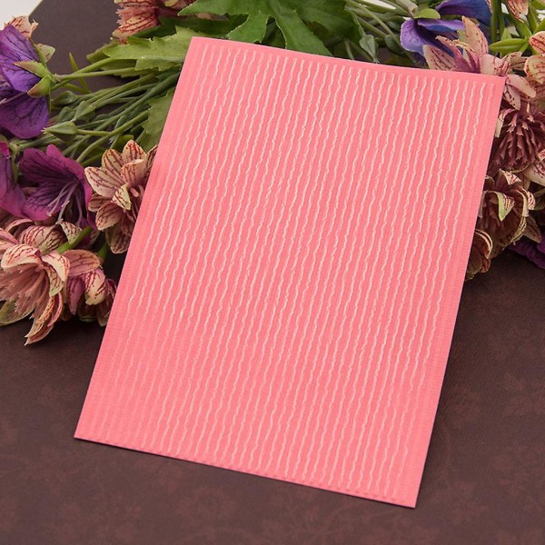 Stripe Embossing Folder Template Scrapbooking Photo Album Making Stencil Diy