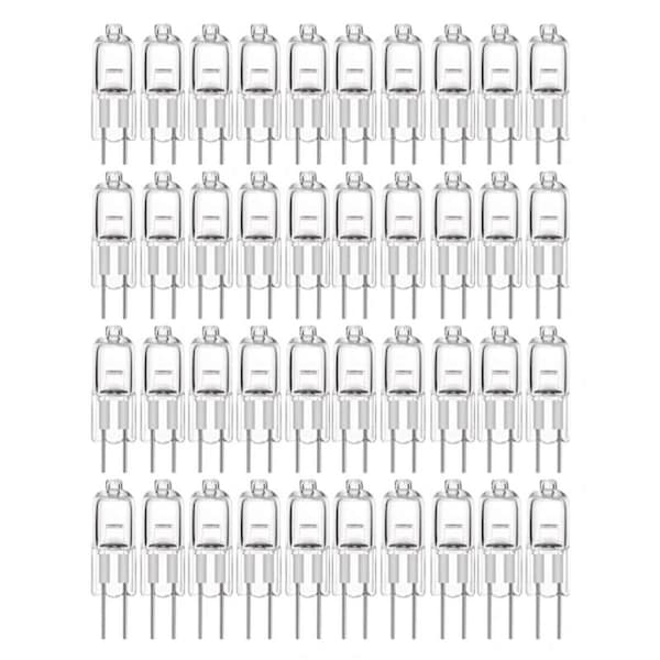 20-pack G4 halogenlampor 10W 12V varmvit