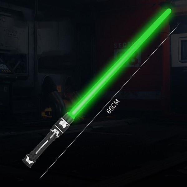 Star Wars Laser Sword Lelut äänivalolla lapsille Cosplay-rekvisiitta Green